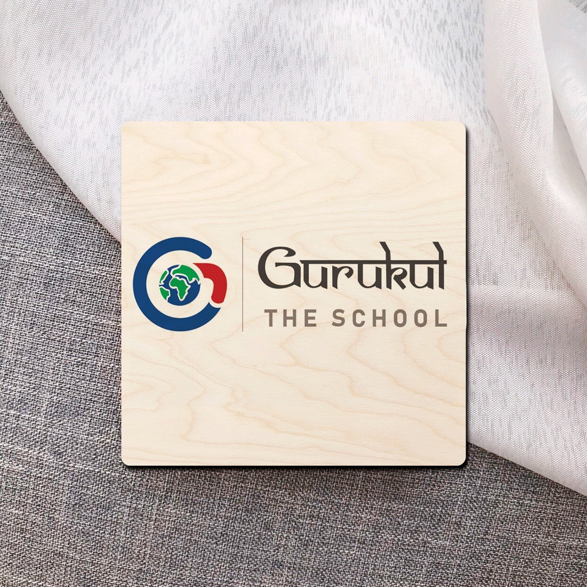 OE17- Customized Printed Wooden Coasters (Set 0f 2)