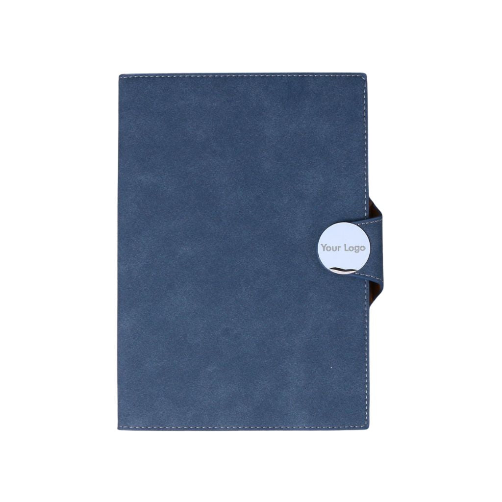 Blue Magnet Closure Notebook