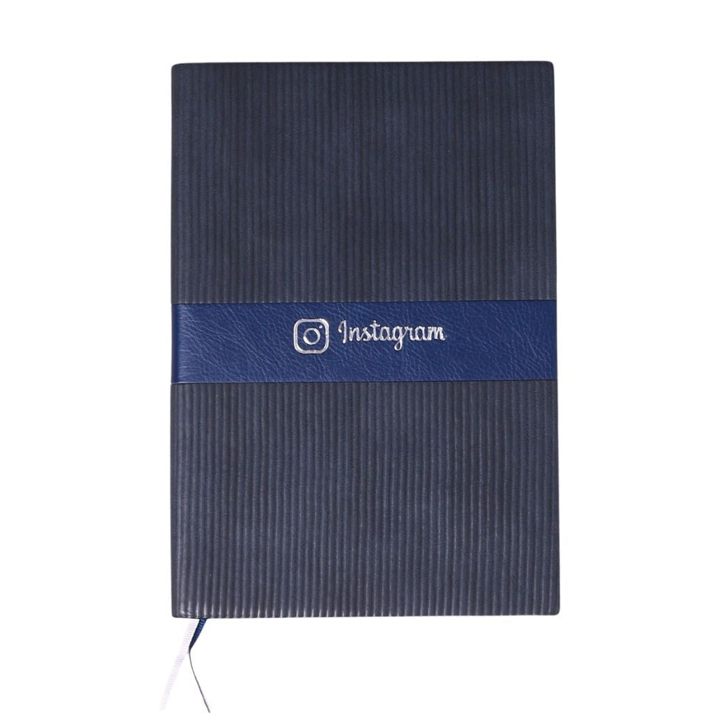 Royal Blue Stripe Notebook