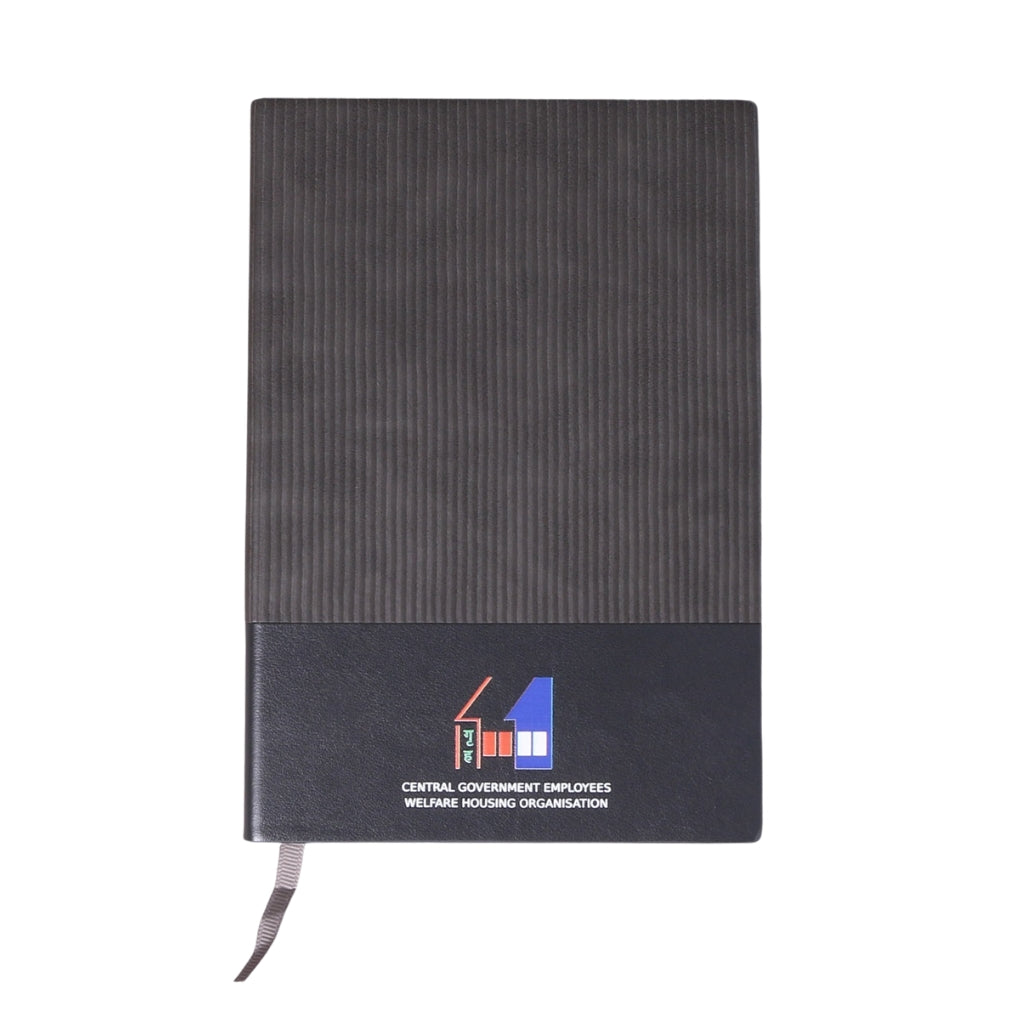 Dual-Tone Stripe Notebook