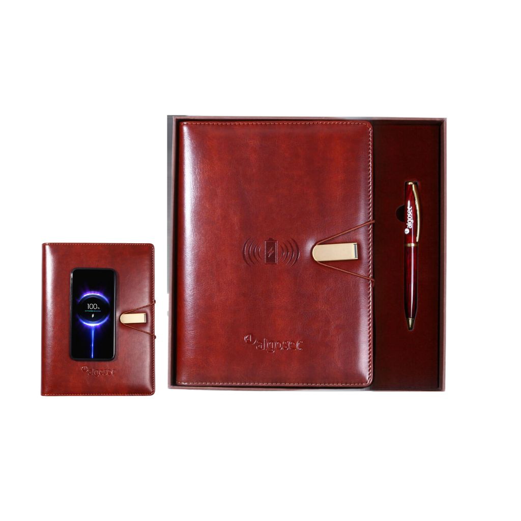 Smart Tech Diary and Pen Set- Red