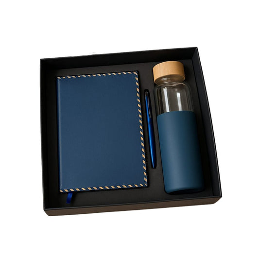 EJK120- 3-IN-1 Gift Set | Notebook | Pen | Bottle