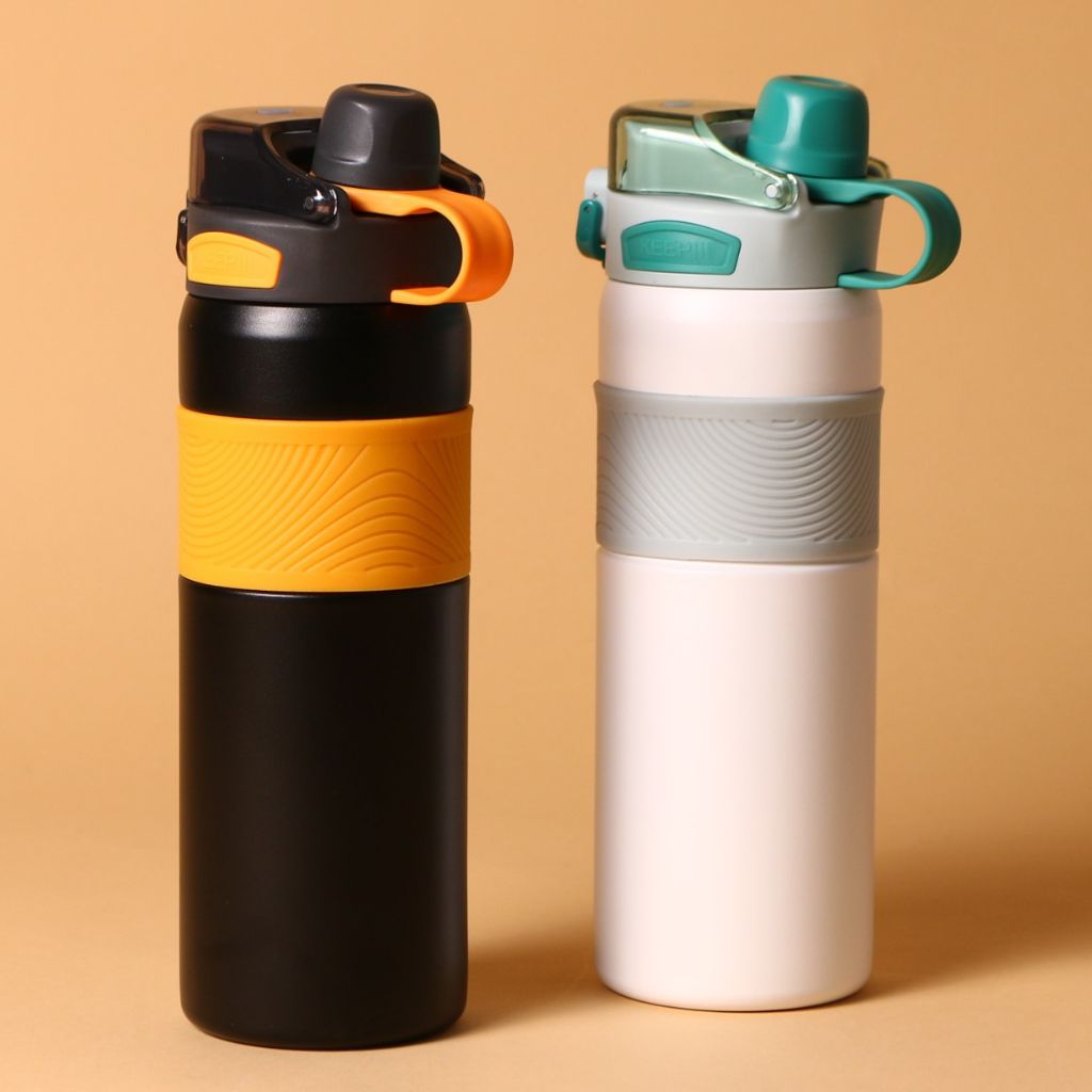 Dual Sip SS Flask