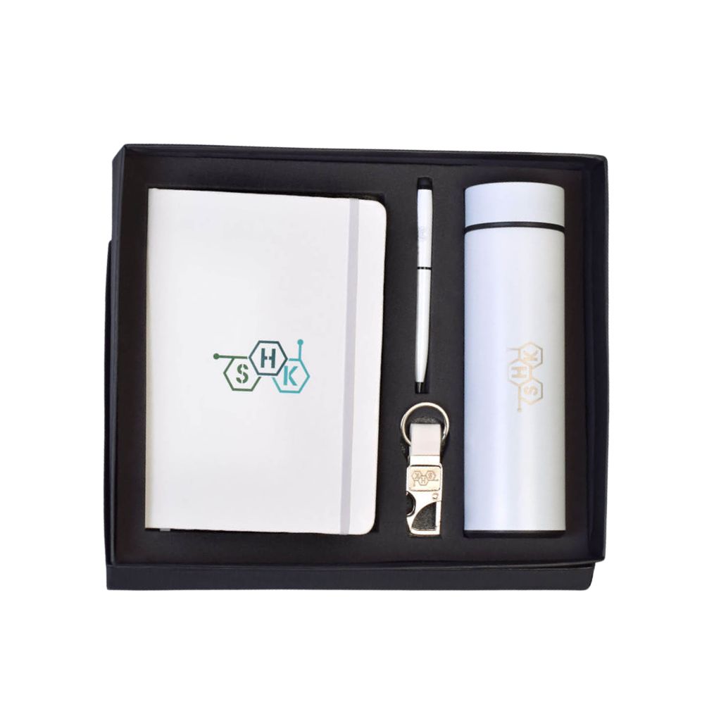 Sterling White Executive Set