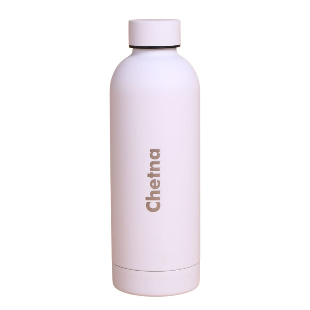 White Insulated Bottle