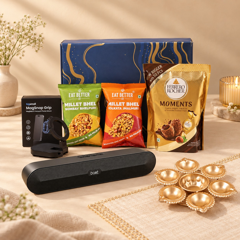 DH227- The Golden Beats Diwali Hamper
