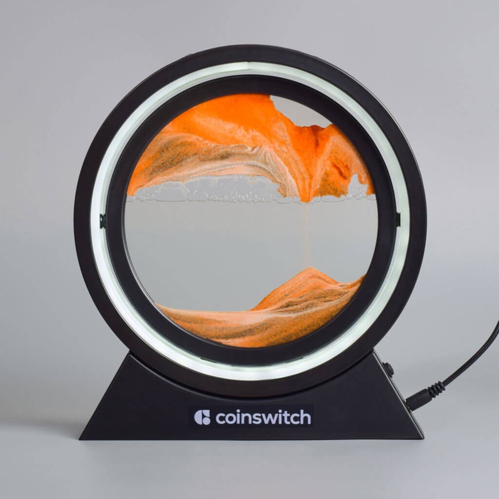 OG22- Bigsmall SandGlow Lamp