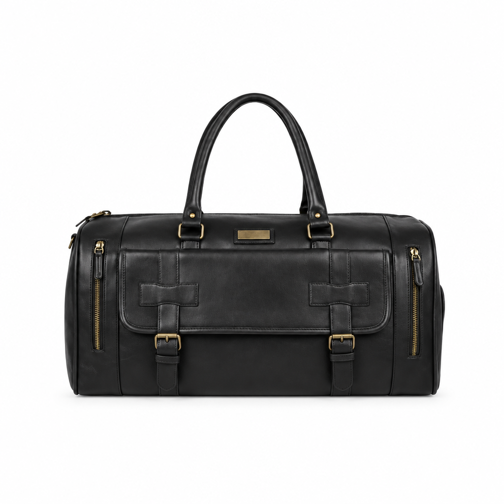 Fur Jaden Travel Duffle Bag - Black