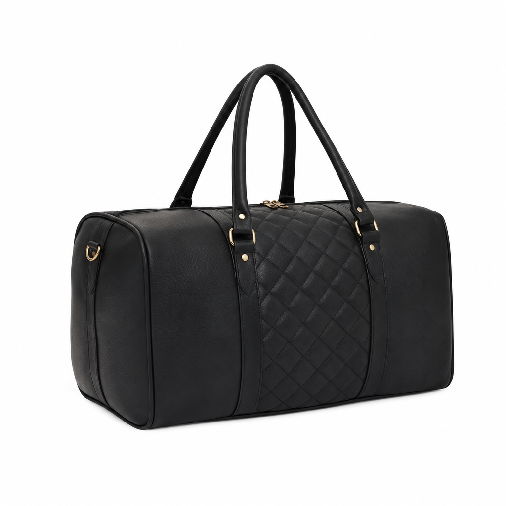 Fur Jaden 30L Travel Duffle Bag - Black