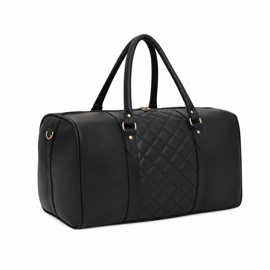 Fur Jaden 30L Travel Duffle Bag - Black