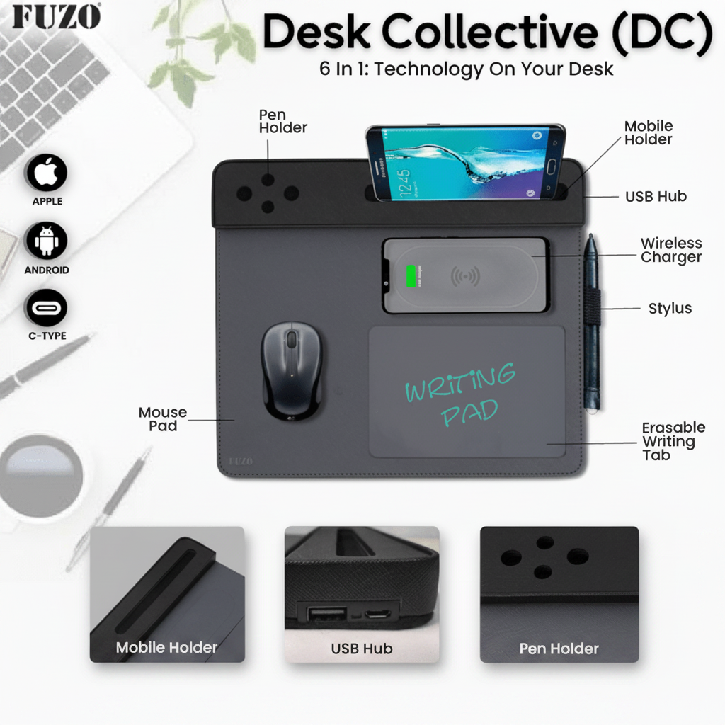 OE30- FUZO Desk Collective 6-IN-1 Technology On Your Desk