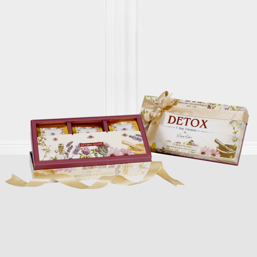 Sancha Tea Detox Tea Collection corporate wellness gift box