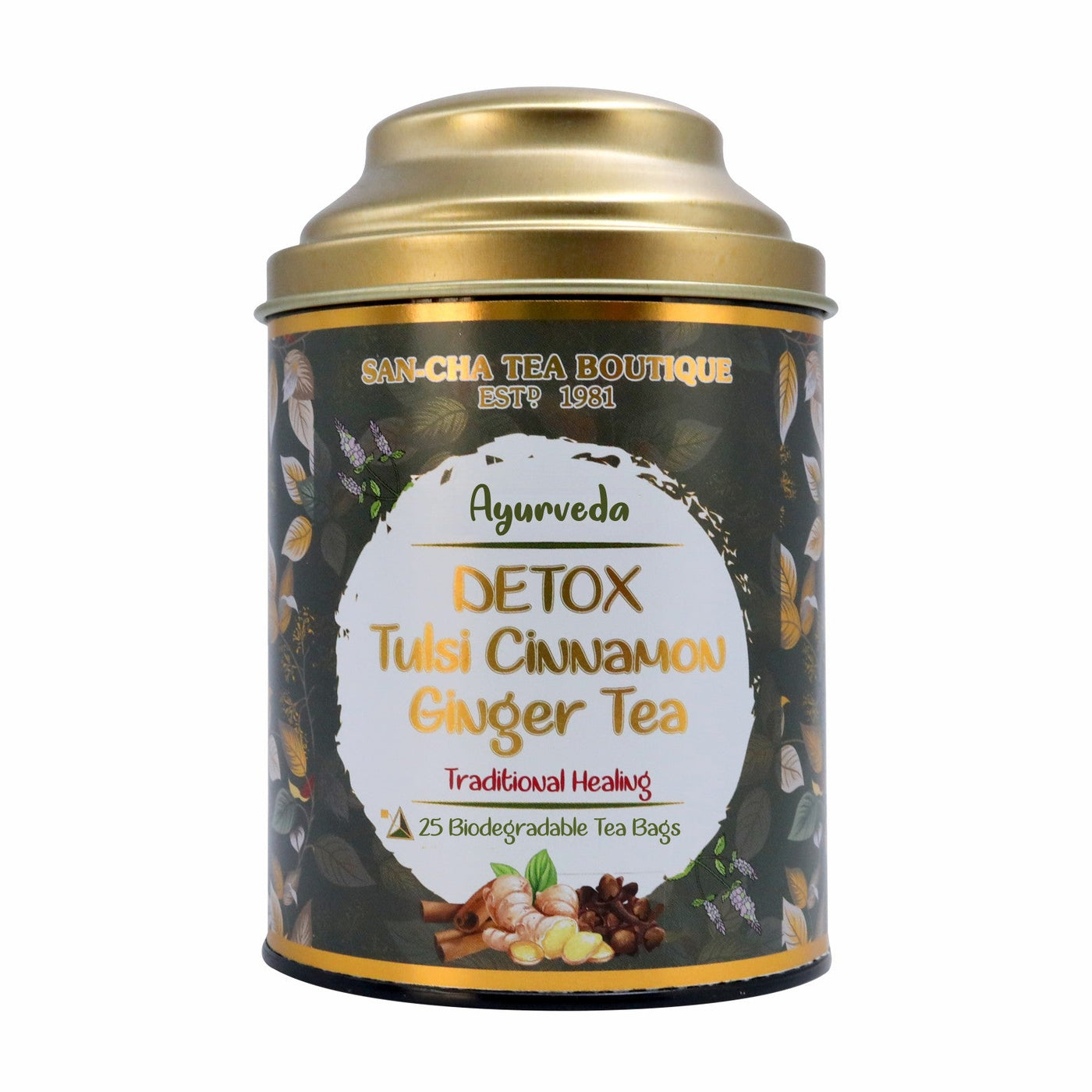 Sancha Tea Tulsi Cinnamon Ginger Tea corporate gift