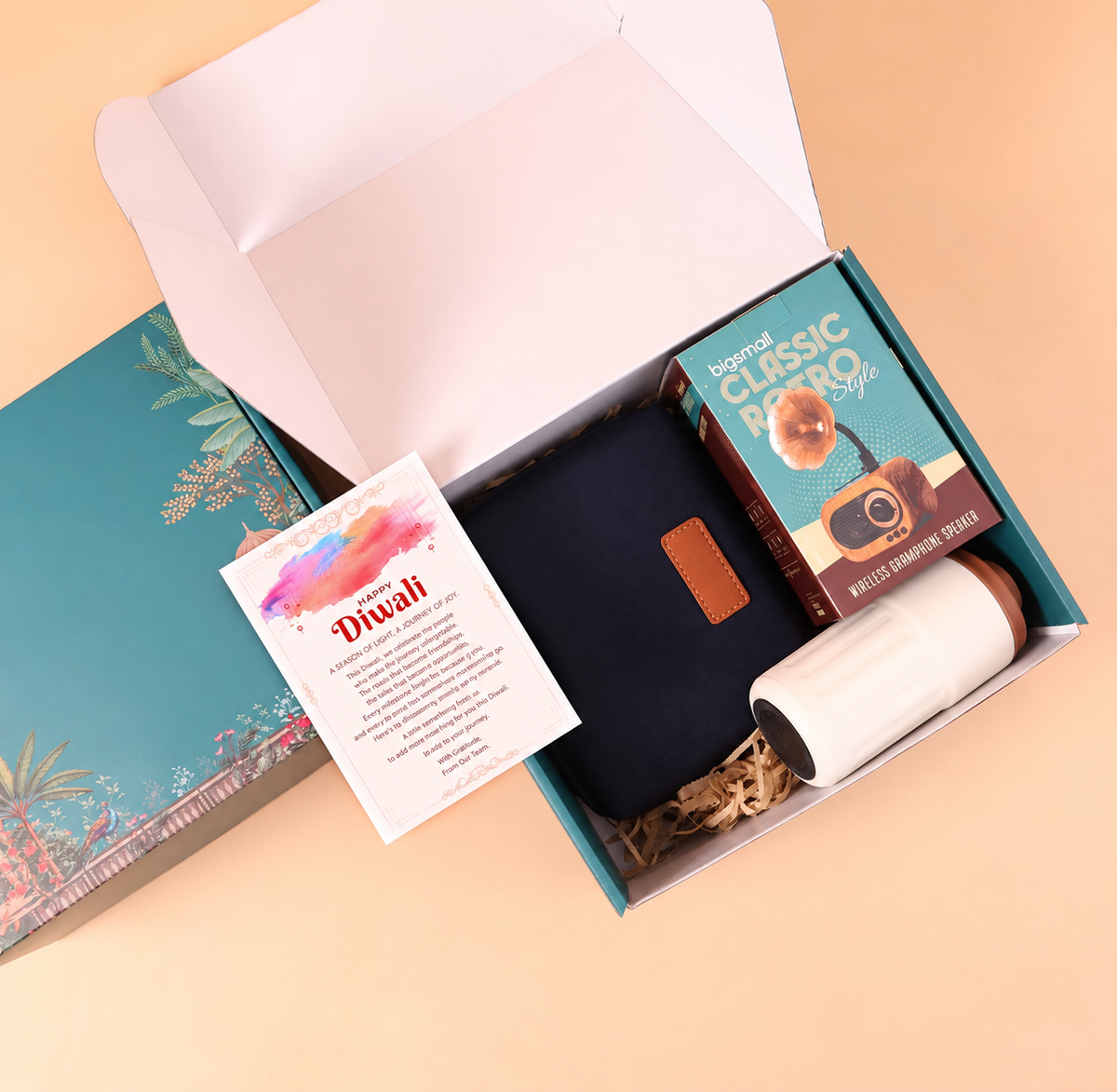 DH384- Joyful Vintage Diwali Hamper