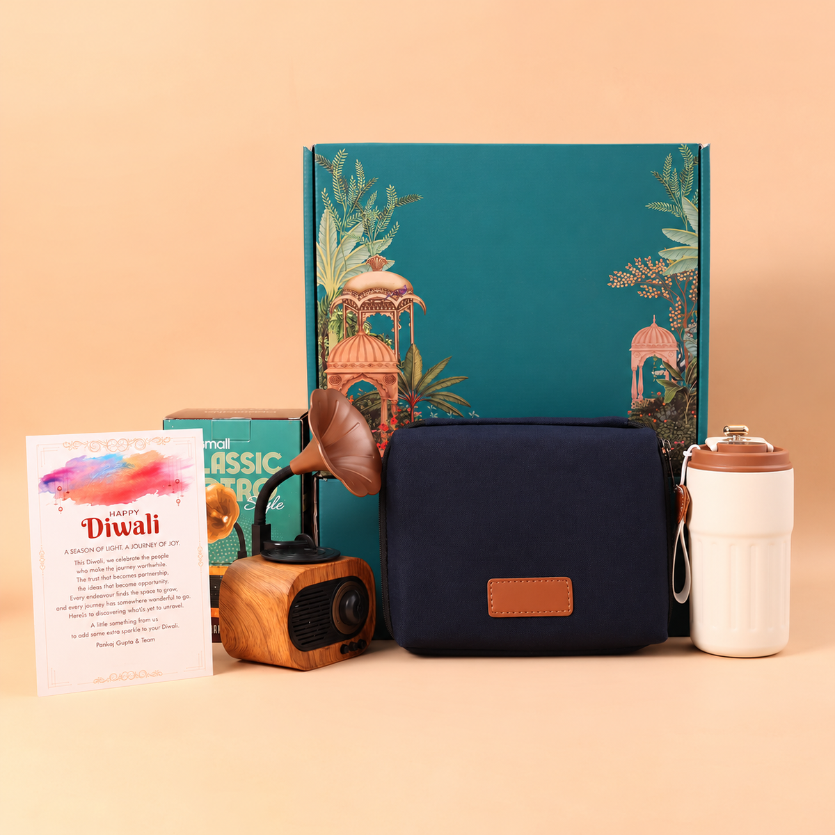 DH384- Joyful Vintage Diwali Hamper