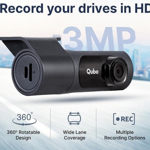 Qubo Pro Dash Cam - lifestyle image 2