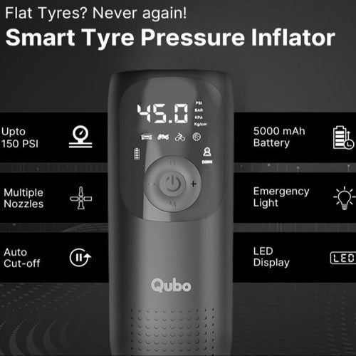 Qubo Smart Tyre Inflator - lifestyle image 2