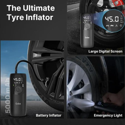 Qubo Smart Tyre Inflator - lifestyle image 3