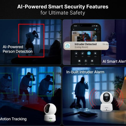 Qubo CCTV Camera PTZ 3MP - lifestyle image 4