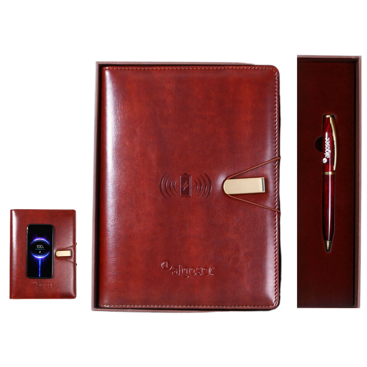 EJK107- 2-IN-1 Gift Set | Powerbank Organizer | Pen