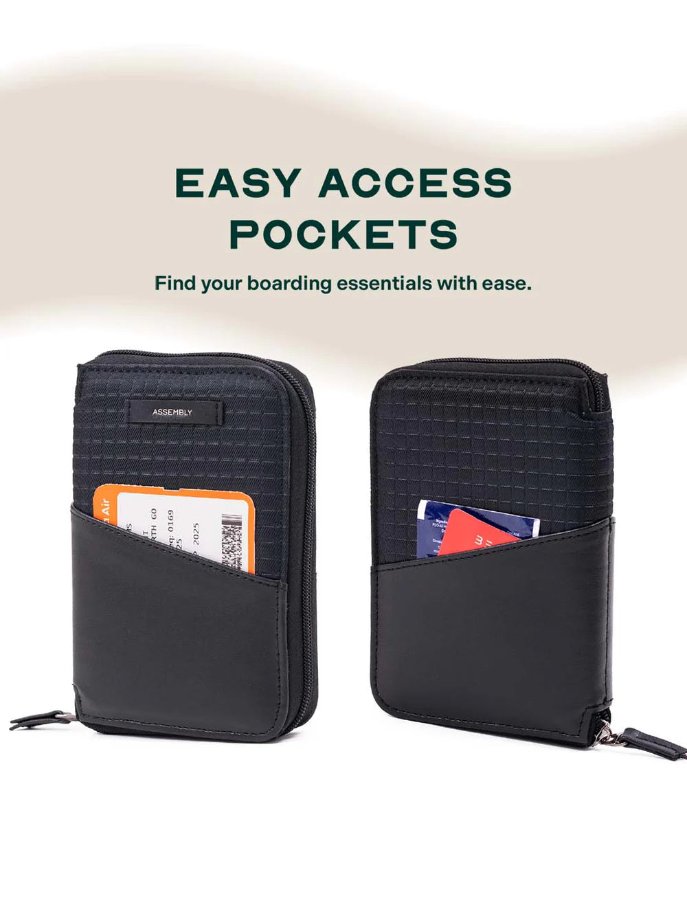 BSB176- Assembly Valor Travel Passport Organizer