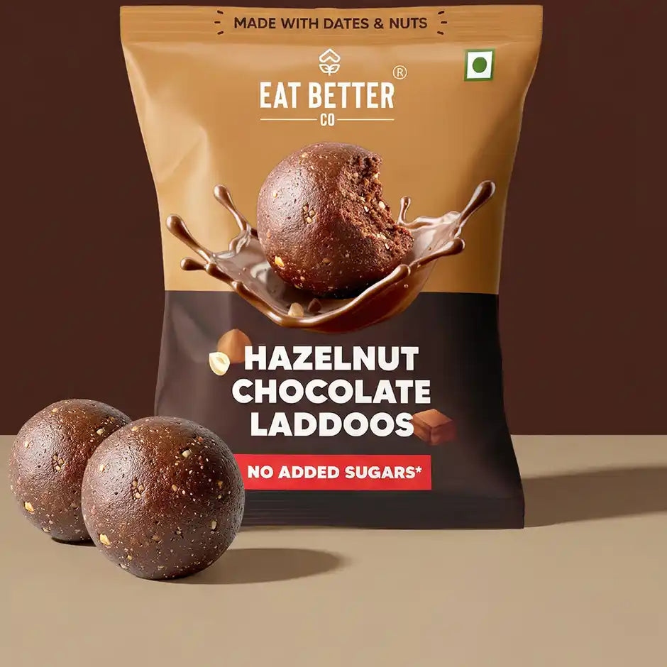 BSE03- Eat Better Hazelnut Chocolate Laddoos