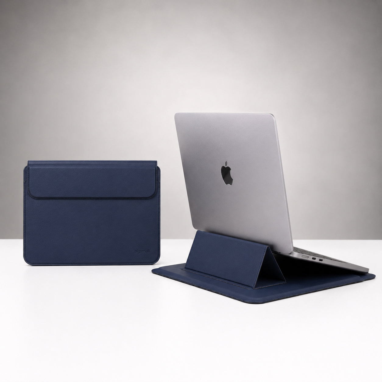 OG14- Elevate Pro Leather Laptop Sleeve with Magnetic Stand