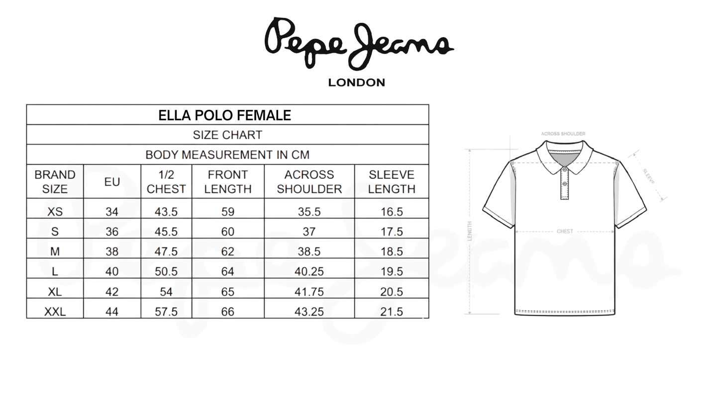 BST162 - Pepe Jeans Ella Polo T-Shirt