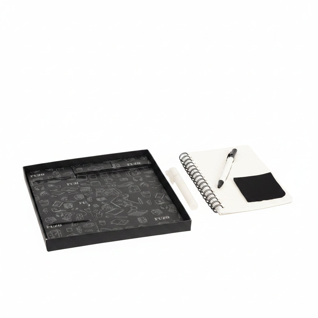 OE29- FUZO FLINTSTONE 4-IN-1 Washable & Reusable Notebook Gift Set
