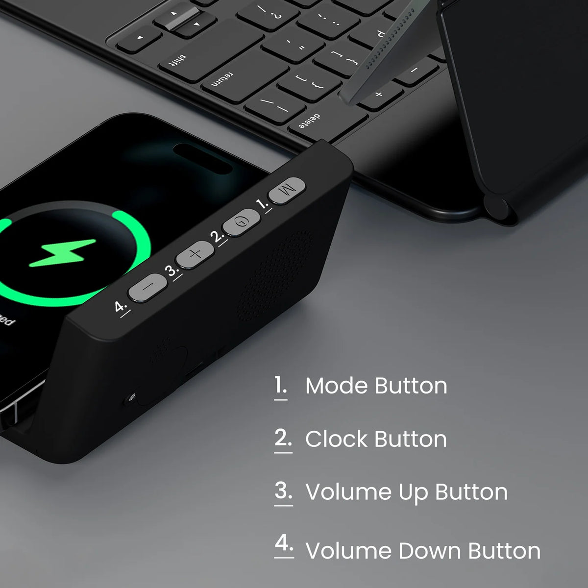 ED40- Portronics Freedom 4A Wireless Charger