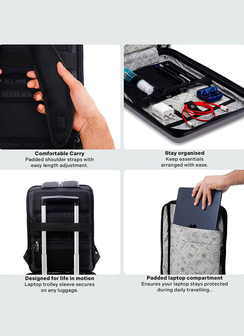 BSB175- Assembly Edge Hardshell Laptop Backpack