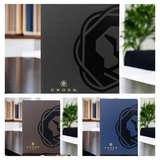 GS42 - Cross Coventry Black Lacquer Gold BP Pen + Signature Journal square catalogue product image