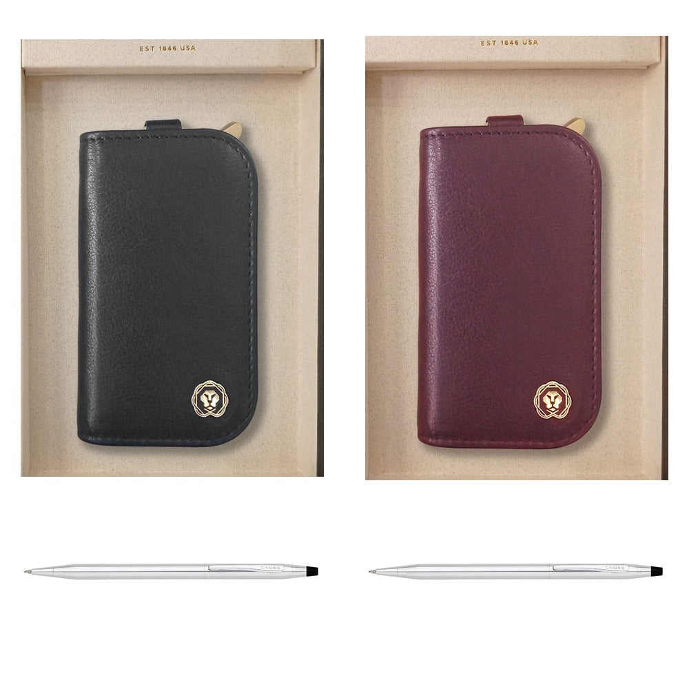 GS64 - Cross Classic Century Chrome BP Pen + Chic Car Key Holder Large square catalogue product image