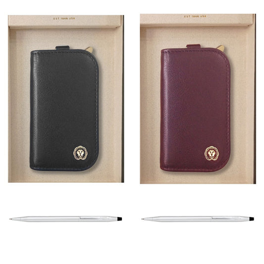 GS64 - Cross Classic Century Chrome BP Pen + Chic Car Key Holder Large square catalogue product image