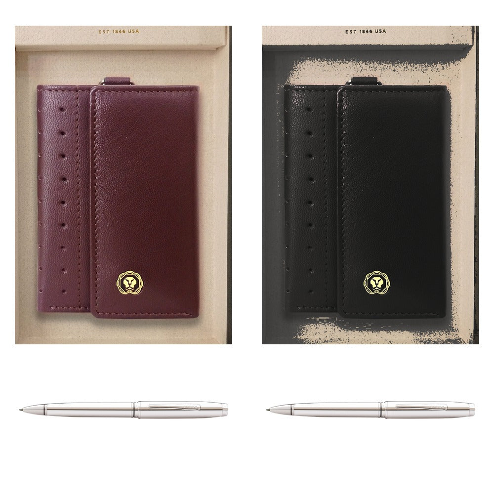 GS81 - Cross Coventry Chrome BP Pen + Executive Key Holder square catalogue product image
