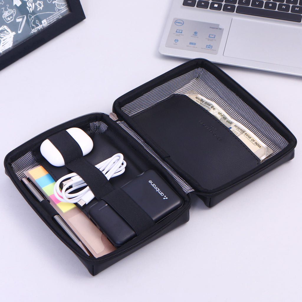 BSB25- Leather Gadget Organizer