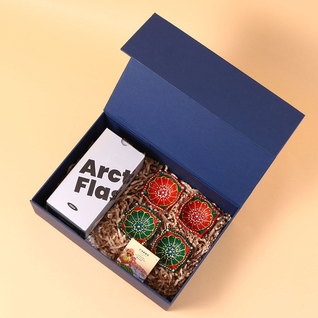 DH61- Light & Sip Diwali Hamper