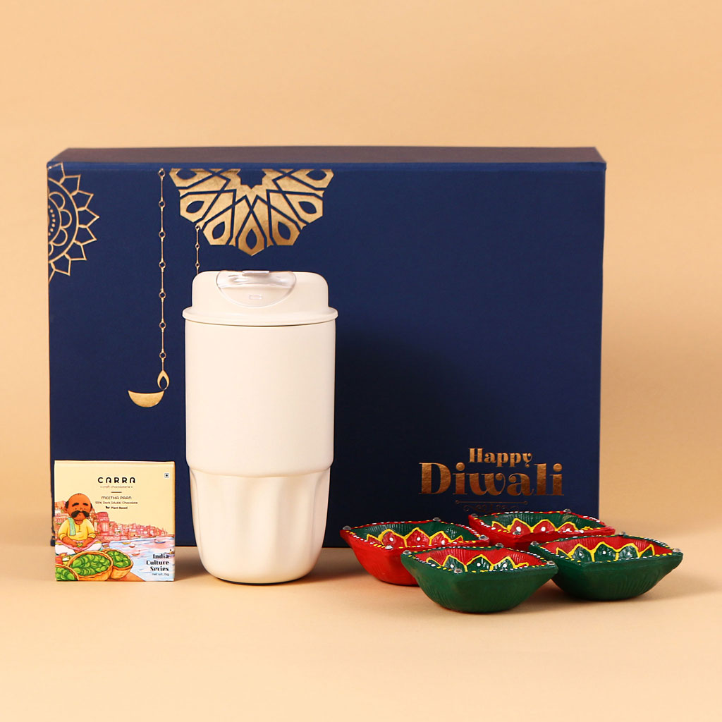 DH61- Light & Sip Diwali Hamper