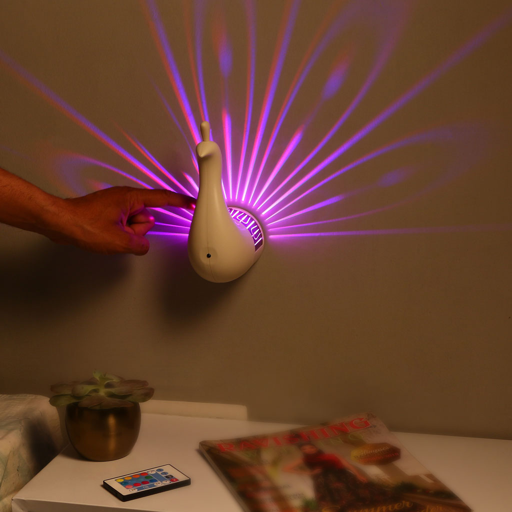 OG45- Luma Peacock LED Wall Lamp
