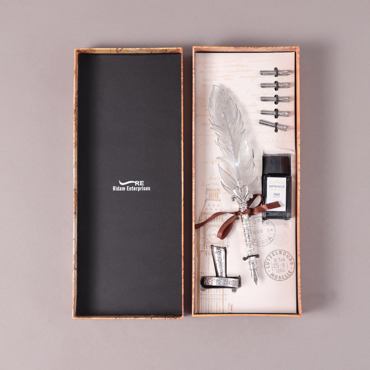 CD06- Feather Ink Pen Set