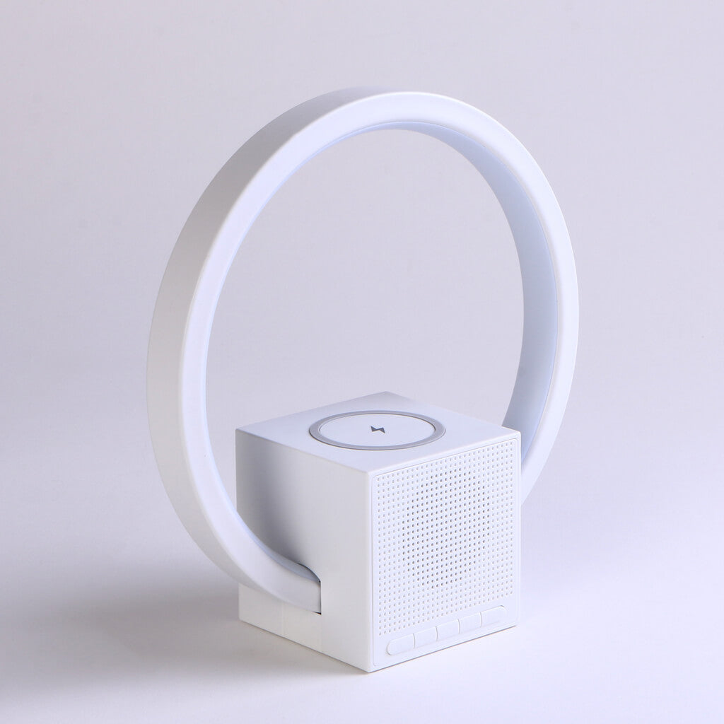 OG11- Aura LED Lamp with Wireless Charging & Speaker