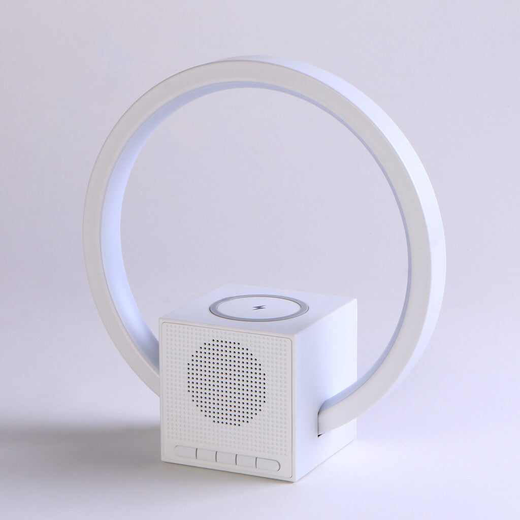 OG11- Aura LED Lamp with Wireless Charging & Speaker