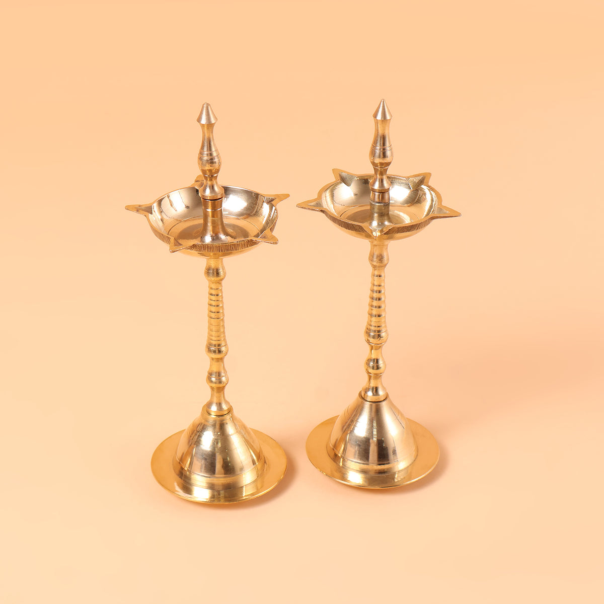 CD670- Brass Diya Set Of 2