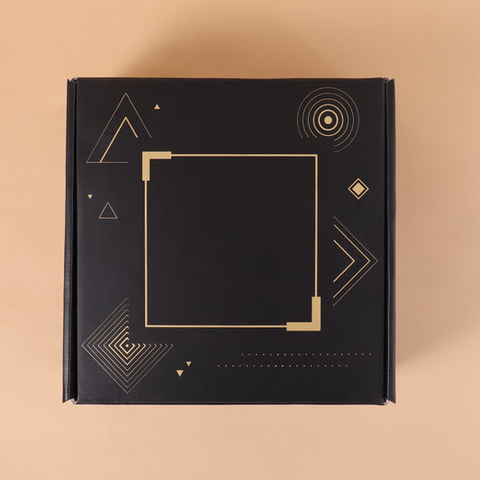 PB08- Printed Corrugated Front Tuck-In Box