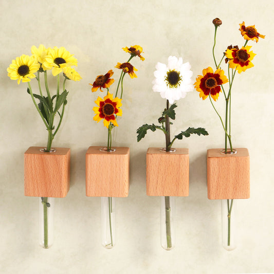 OG35- Wooden Planter Fridge Magnets