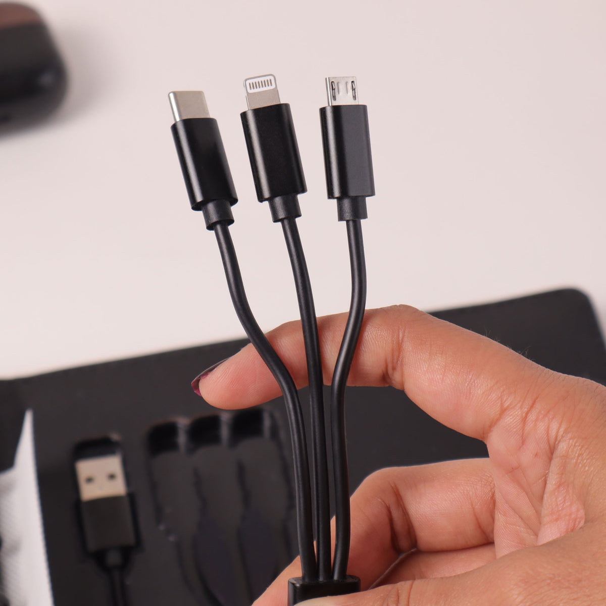 EJK106- 2-IN-1 Gift Set | Powerbank Organizer | Pen