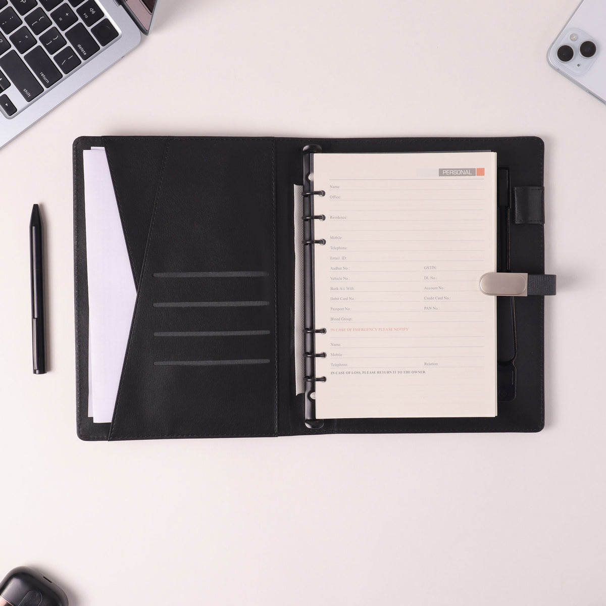 EJK106- 2-IN-1 Gift Set | Powerbank Organizer | Pen