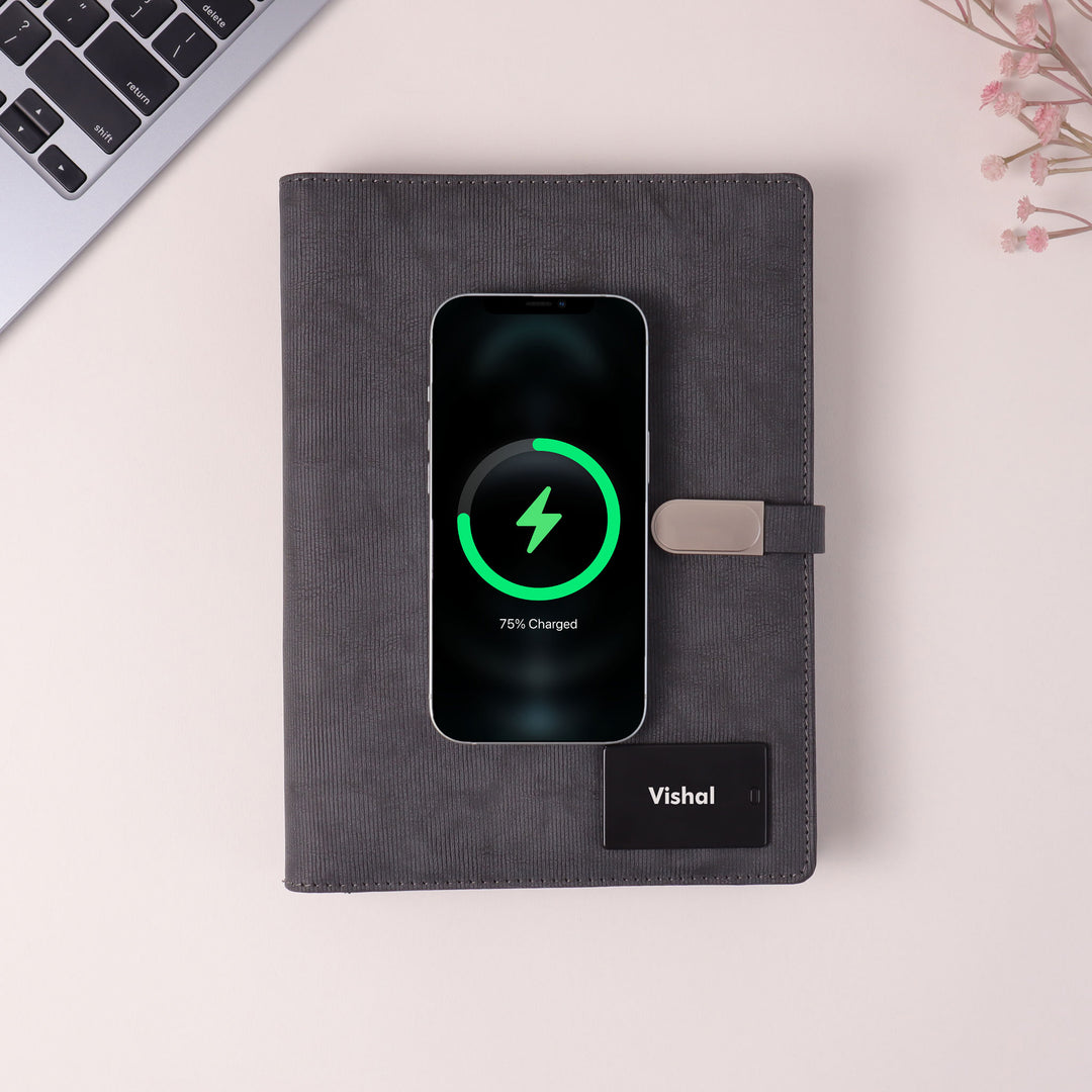 EJK106- 2-IN-1 Gift Set | Powerbank Organizer | Pen