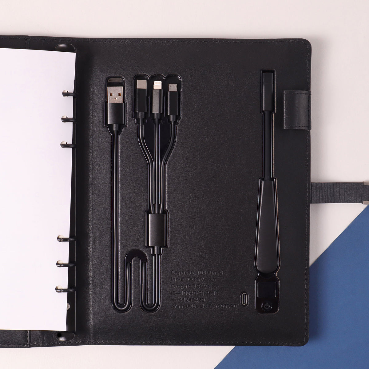 EJK106- 2-IN-1 Gift Set | Powerbank Organizer | Pen