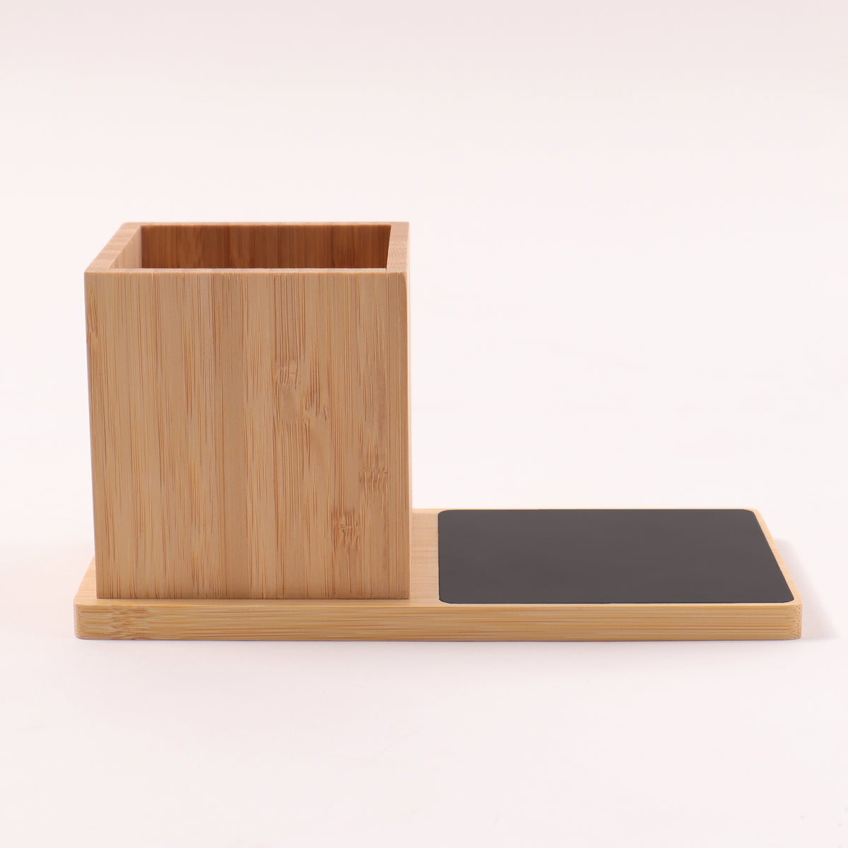 ED163- Bamboo Pen Stand & Cup Warmer